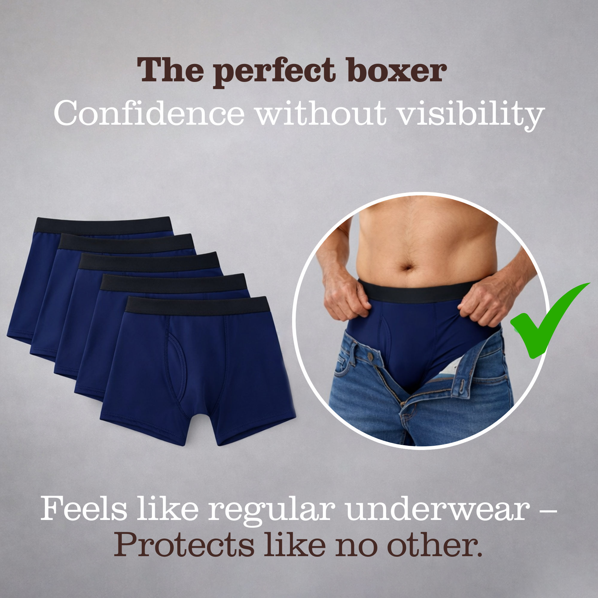 Knox | Men's Leakproof Boxers (Black)